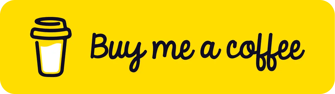 כפתור תמיכה באפליקציית סידור כיס דרך Buy Me A Coffee